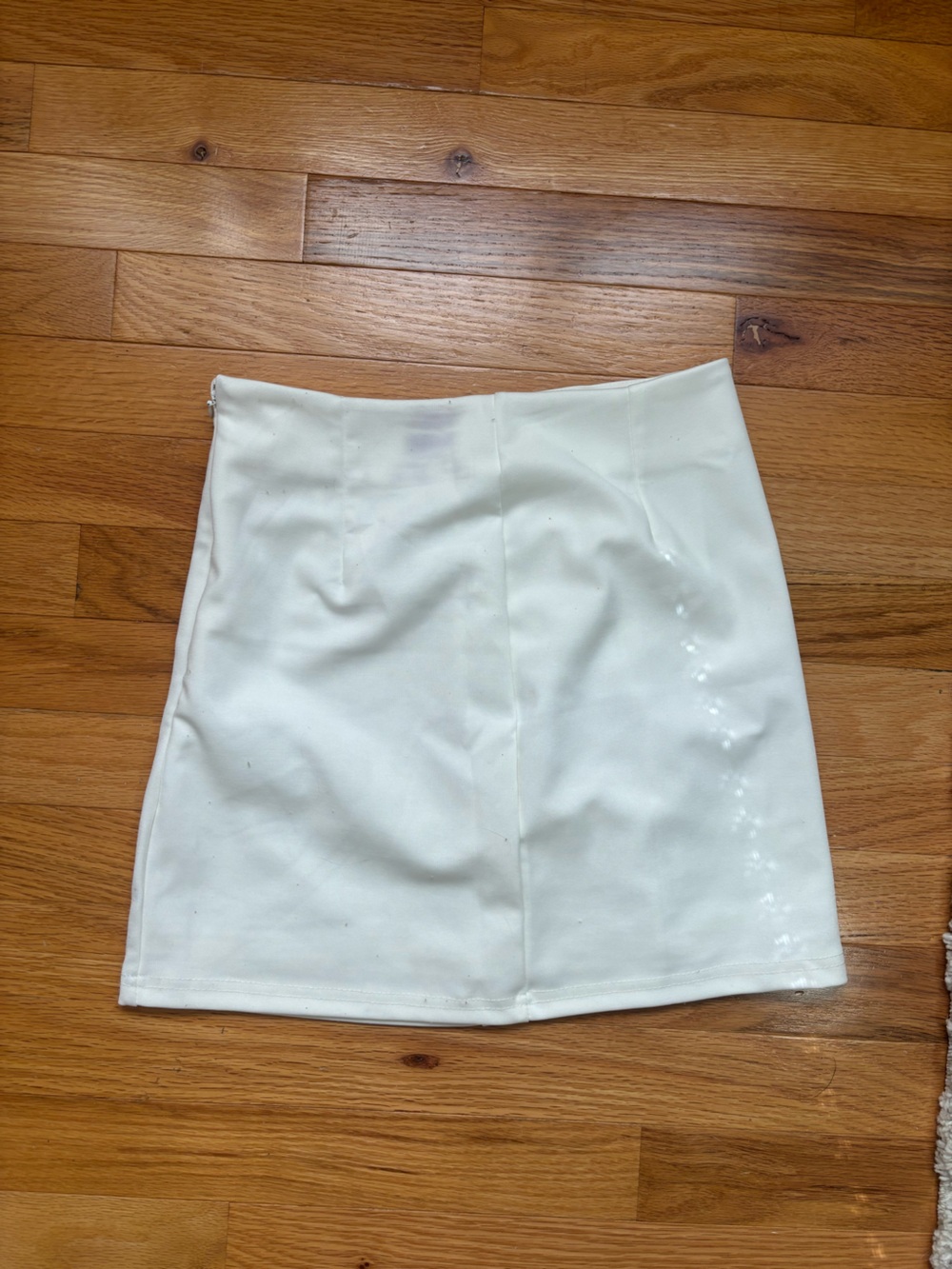 White Mini Skirt - Clean, Simple Style